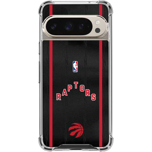 NBA Toronto Raptors Jersey Google Pixel 9 Pro XL Clear Case